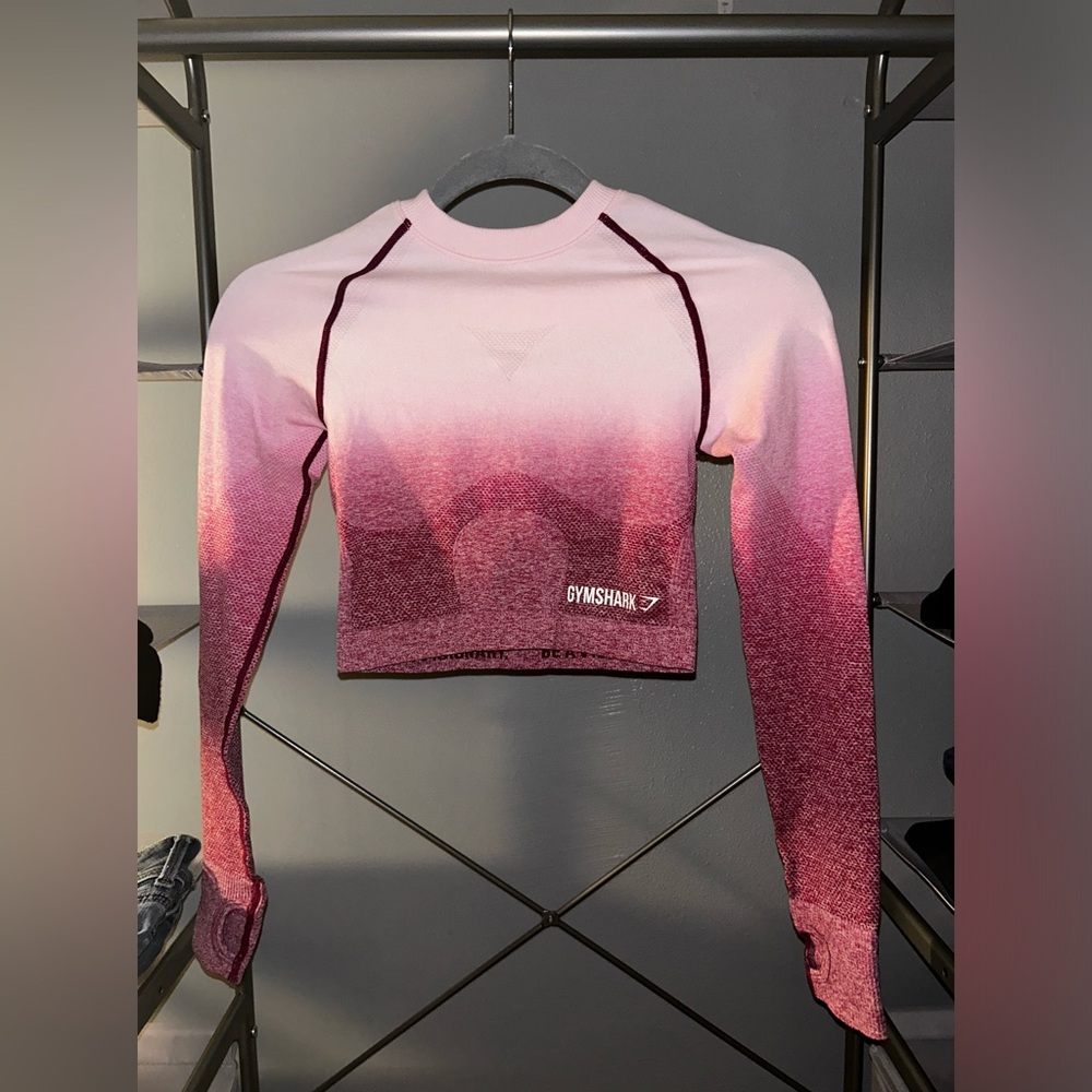 Gymshark Pink Ombré Top